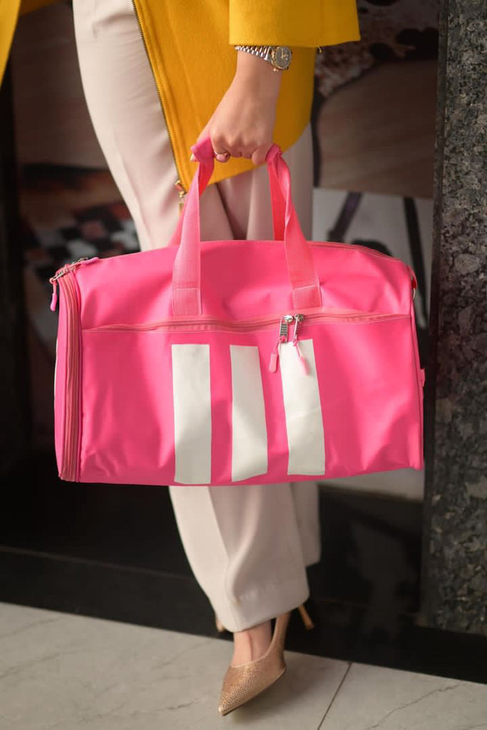 DUFFEL BAG PINK