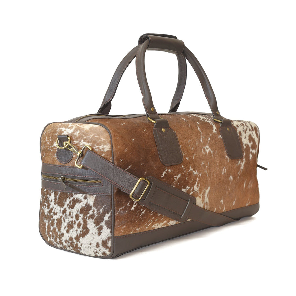 MOXI LEATHER DUFFEL