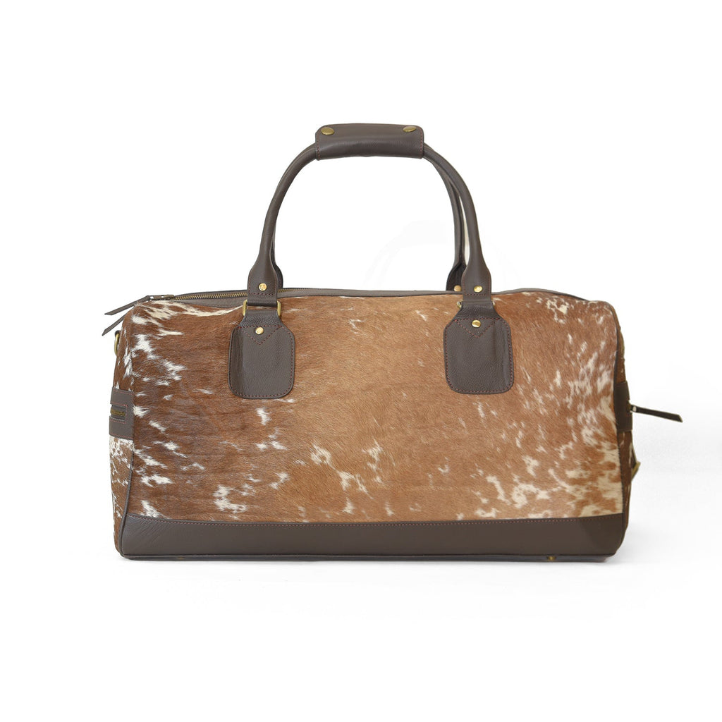 MOXI LEATHER DUFFEL