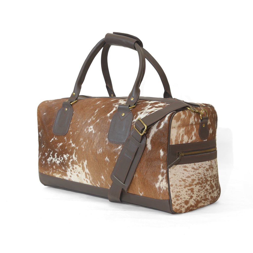 MOXI LEATHER DUFFEL