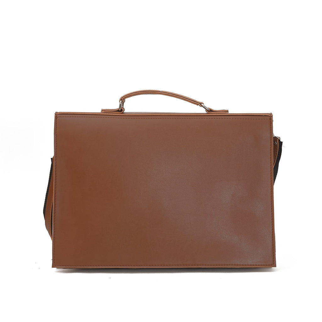 BROOKS LAPTOP BAG BROWN