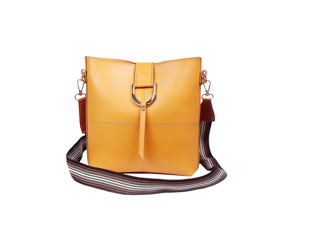 BOB YELLOW CROSS BODY BAG