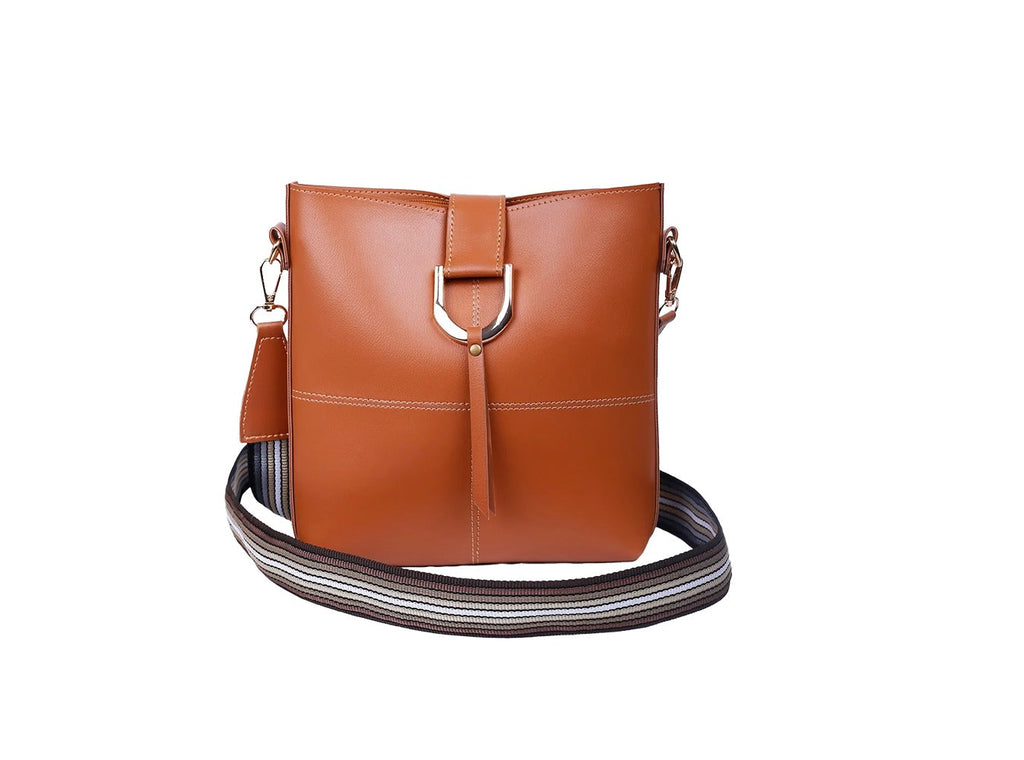 BOB CROSS BODY BAG BROWN