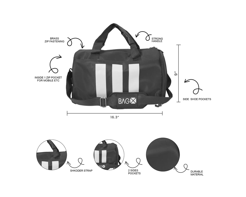 DUFFEL BAG BLACK (STANDARD)