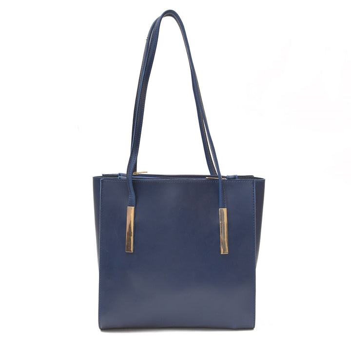 CANVA  BLUE TOTE BAG