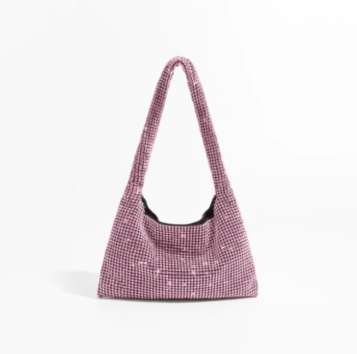 DIAMOND HANDBAG PINK