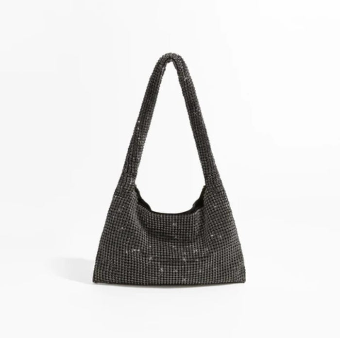 DIAMOND HANDBAG BLACK