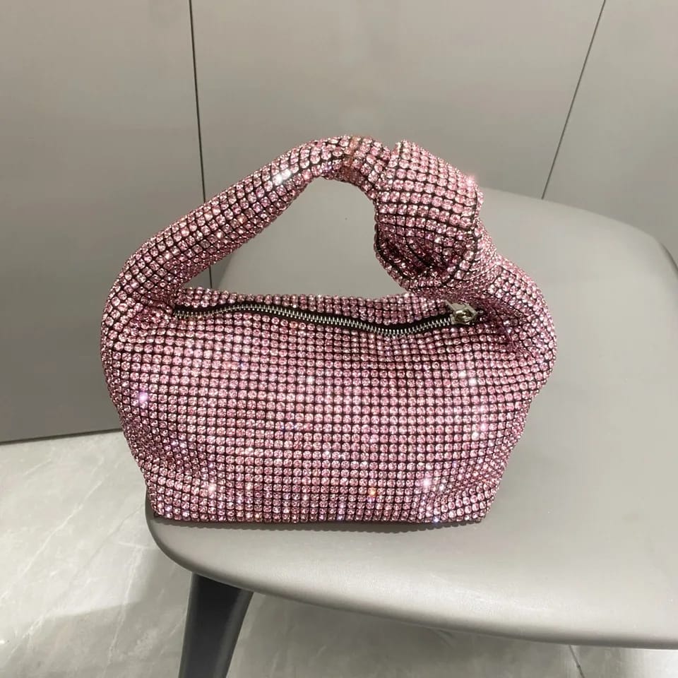 DIAMOND HOBO KNOT PINK