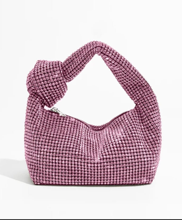 DIAMOND HOBO KNOT PINK