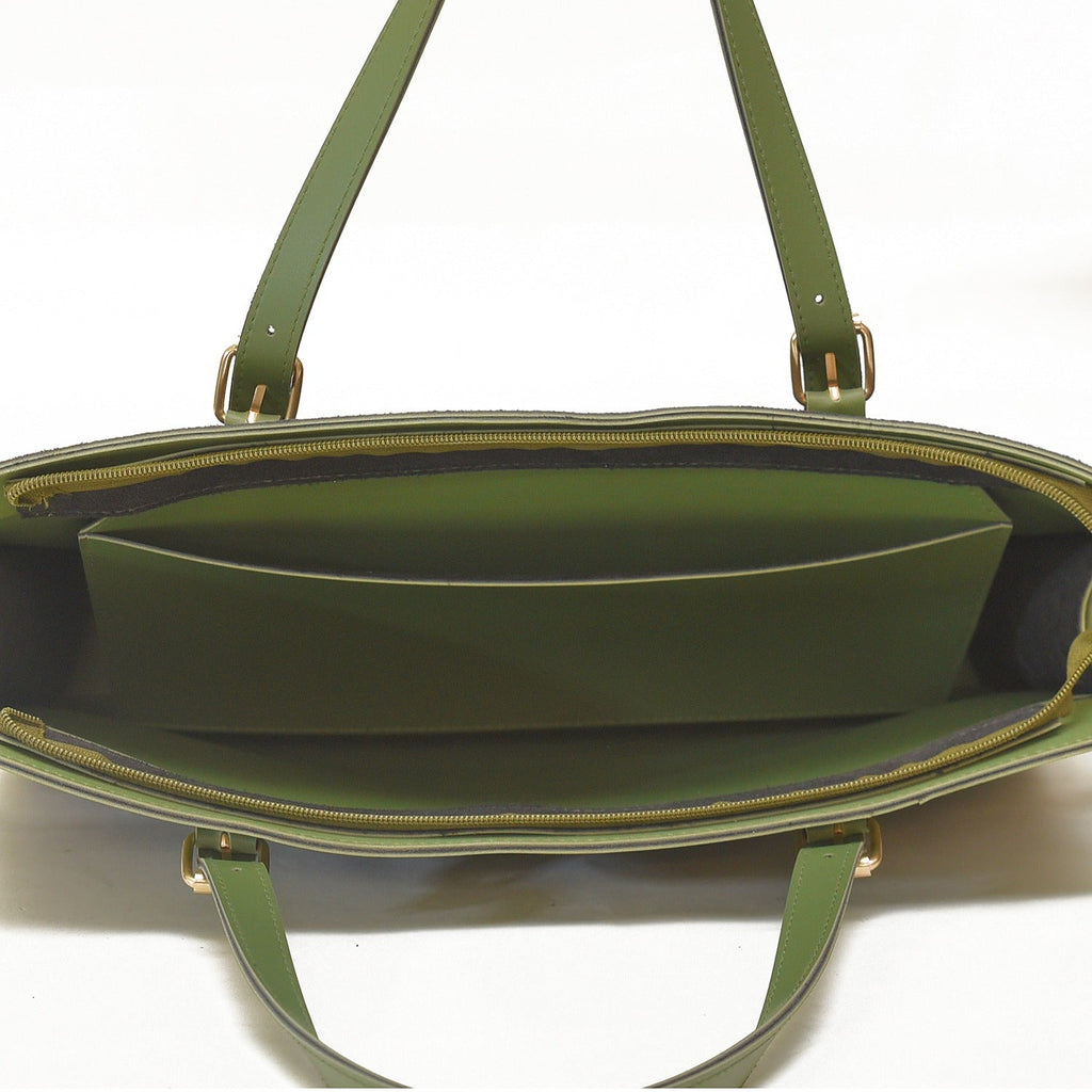 OLIVE LAPTOP BAG GREEN