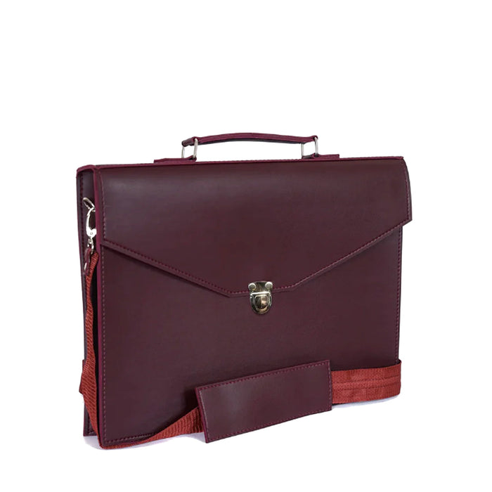 BROOKS LAPTOP BAG MAROON