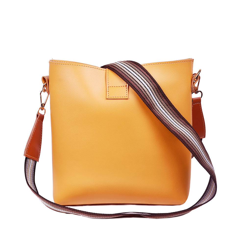 BOB YELLOW CROSS BODY BAG